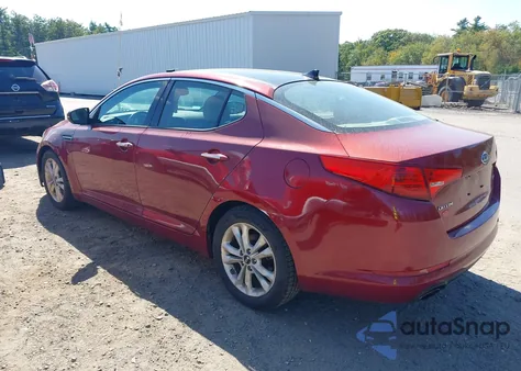 2011 Kia Optima Ex из США, поврежденный, VIN KNAGN4A79B5105318
